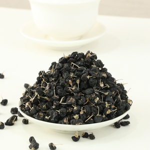 Baies de Goji Noires de Qualité Supérieure, Grandes Tailles, Directement de l'Usine, Taux de Flottabilité Élevé, Riches en Anthocyanes, Thé Séché en Vrac en Sachet/Boîte - Product Image 2