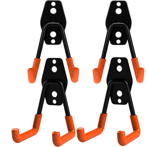 Gancio <span class=keywords><strong>appendi</strong></span> attrezzi da garage, organizer per attrezzi da giardino, porta attrezzi da giardino, porta biciclette, supporto in acciaio per biciclette - Product Image 2