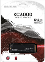 King KC3000 PCIe 4.0 NVMe M.2 SSD 512GB 2.5" Internal Baru Berkinerja Tinggi SATA 7000MB/s Kecepatan Baca Cangkang Logam Plastik Penyimpanan