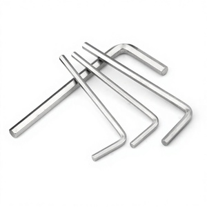 Набор L-образных метрических шестигранных ключей с никелированным покрытием и плоской головкой M1.5-M6 - Product Image 5