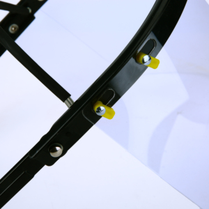 Pelindung Wajah Ultra-Ringan Anti-Kabut yang Dipasang di Kepala dengan Transparansi Total, Terbuat dari Bahan Plastik Aluminium PC - Product Image 4