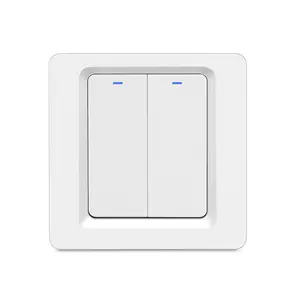 Công Tắc Đèn Nút Thông Minh ZigBee TUYA EU UK Công Tắc Cảm Ứng Gắn Tường 1 2 3 Không Cần Dây Trung Tính Vận Chuyển Thông Minh Tại Nhà