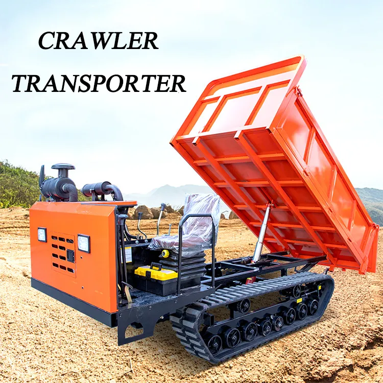 Hot bán Creeper Crawler Giao thông vận tải xe tải đa chức năng tất cả các địa hình tải và xếp dỡ xe tải