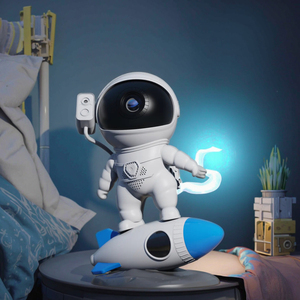 Projecteur d'étoiles astronaute, lumières <span class=keywords><strong>de</strong></span> décoration <span class=keywords><strong>de</strong></span> chambre ciel étoilé, <span class=keywords><strong>projection</strong></span> laser LED, cadeau pour enfants, lampe, lumières <span class=keywords><strong>de</strong></span> <span class=keywords><strong>nuit</strong></span> colorées - Product Image 3