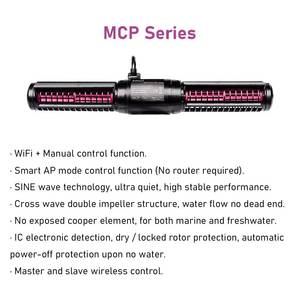 Jebao MCP Series WIFI Smart Cross-Flow Circulating Pump <strong>Wavemaker</strong> with LCD Display Controller Silent for Fish Tank Aquarium - Product Image 3