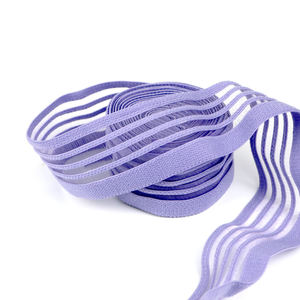 Groothandel <span class=keywords><strong>3</strong></span>.7Cm Ondergoed Elastische Band Holle Ademende Yoga Badpak Elastische Band Zwart En Wit Op Voorraad - Product Image 2