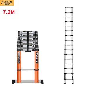 7.2M 망원경 사다리 루핑 도구 알루미늄 계단