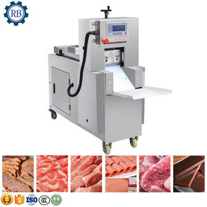 Machine à trancher la viande automatique pour la découpe en bandes de viande séchée, équipement pour restaurant, <span class=keywords><strong>boucherie</strong></span> - Product Image 1