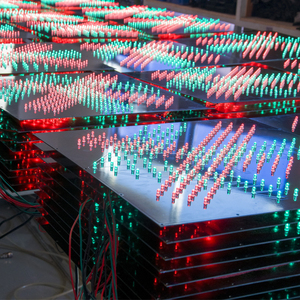 Dẫn dấu hiệu biến x và xuống mũi tên kiểm soát làn đường giao thông đường bộ bảng đỏ chữ thập mũi tên xanh - Product Image 3