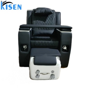 Kisen Funky Beauty Salon Furniture Equipment No Pump Massage Luxury Spa Recliner Pedicure Chair Cheap for Sale - Product Image 2