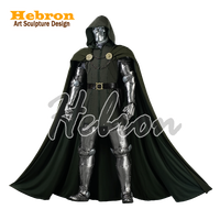 Costume de performance haut de gamme sur mesure pour homme adulte, inspiré du robot Doctor Doom (films et séries TV), pour Halloween, cosplay et événements de jeu de rôle