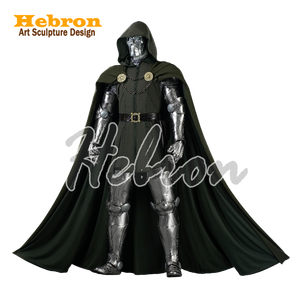Costume <span class=keywords><strong>de</strong></span> cosplay haut <span class=keywords><strong>de</strong></span> gamme personnalisé pour homme adulte, inspiré du personnage <span class=keywords><strong>de</strong></span> film Marvel Doctor Doom, pour Halloween, événements et spectacles - Product Image 4