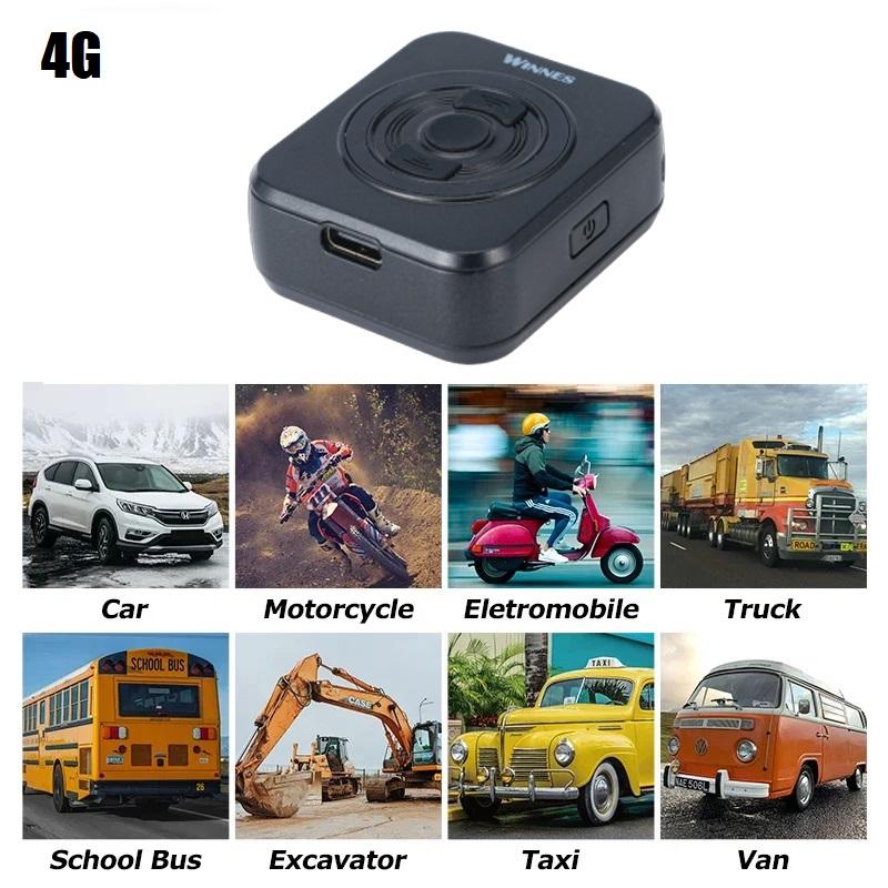 TKSTAR 4G TK S1 Mini GPS Tracker with SOS Button and 3 Back Covers for ...