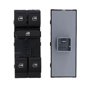 ชุดสวิตช์ควบคุมกระจกไฟฟ้า 1K4959857B สำหรับรถยนต์ Volkswagen Jetta ปี 2005-2016 ผลิตจากพลาสติกและ ABS สภาพใหม่ - Product Image 1