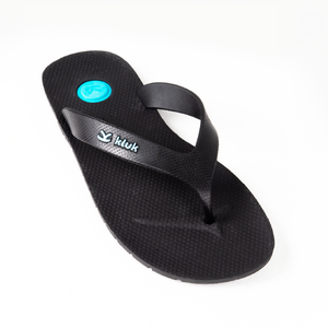 KLUK Prix bas Haute qualité Nouvelles tongs pour hommes Helios Esta Fullblack Sandales anatomiques de qualité supérieure - Product Image 5