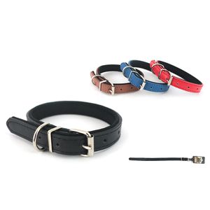 Collar de Buceo Oxford de PU+ Algodón para Mascotas, 3.5*60cm, Accesorio Elegante y Cómodo para Mascotas - Product Image 3