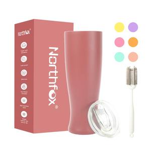 Vaso Térmico Portátil <span class=keywords><strong>para</strong></span> Auto Northfox, Nuevo y Popular en <span class=keywords><strong>Amazon</strong></span>, de 30 oz, con Doble Pared, Aislado, en Forma de Cintura, <span class=keywords><strong>para</strong></span> Café - Product Image 1