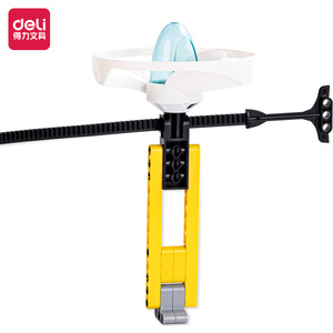 DELI 74380 đồ chơi trẻ em nâng cargyro hàng đầu máy phóng giáo dục sớm phát triển câu đố não 6-14 tuổi nam nữ chất lượng cao - Product Image 3