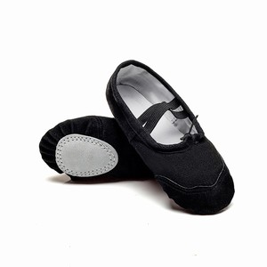 Zapatillas de Ballet Suaves para Mujer, Zapatos Planos de Lona para Danza con Suela de Goma y Forro de Algodón - Product Image 3