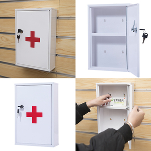 Armoire médicale en acier inoxydable de haute qualité mode utilisé boîte à médicaments à domicile trousse de premiers soins - Product Image 2