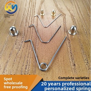 Bán Buôn Đôi Nắp Ống Cup <span class=keywords><strong>V</strong></span> Hình Dạng Khóa Pin Lều Cực Nút Mùa Xuân Kẹp Bán Buôn Suối Nước Cho Ống Kẹp - Product Image 5