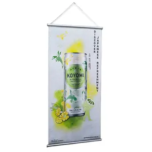 Custom hang decoration hanging scrolls,Wall Scroll poster Outdoor Advertising wall hanging banner