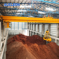 Grue à pelle électrique de type QZ avec pelle à grappin motorisée pour les opérations en usine, atelier et entrepôt