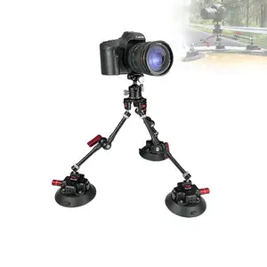 Film Devices Triple-Leg Suction Cup Car Mount for Big Camera Rig On The Car/Boat/Window any Smooth Surfaces