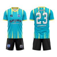 Tenues de football personnalisées avec logo OEM, tissu respirant, uniformes de football pour équipe