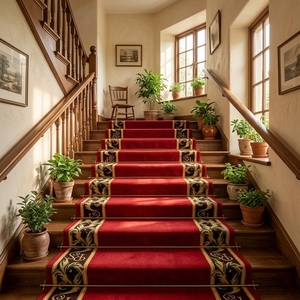Tapis d'<span class=keywords><strong>escalier</strong></span> en laine, nouveau design, fabriqué en Chine - Product Image 5