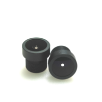 Lente Gran Angular de 2.5mm F2.0 M12 3MP, Impermeable IP69, para Cámara de Seguridad con Sensor de 1/3'', Alimentada por Energía Solar/WiFi/Batería
