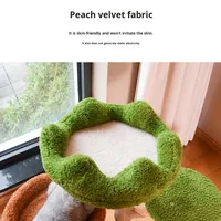 Arbre à chat multi-niveaux, tour, poteau à gratter en sisal, forme d'arbre mignonne, design écologique, cadre d'escalade pour chat, lit, grotte, carton