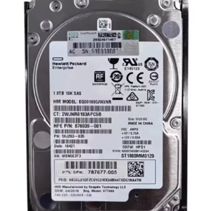 J9F48A 787648-001 ฮาร์ดดิสก์ SAS 12G ขนาด 1.2TB ความเร็ว 10kRPM ขนาด 2.5 นิ้ว สำหรับองค์กร ฮาร์ดไดรฟ์เซิร์ฟเวอร์ ฮาร์ดดิสก์ โซลิดสเตทไดรฟ์ - Product Image 1