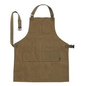 Free sample <b>Waxed</b> <b>Canvas</b> Gardening Tool Apron - Adjustable Waist & Neck Multi-Purpose for Gardeners, DIY, Woodwork, Carpenters, - Product Image 2