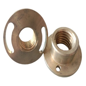 Nan Tong <b>Copper</b> Nut 14 Mm Hole Diameter Metric Lead <b>Screw</b> Part - Product Image 5