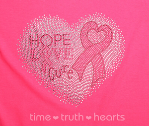 Transfer in Strass Personalizzati 'Pink in October We Wear Pink', Nastro Rosa Luccicante, Transfer in Cristallo Termoadesivi - Product Image 3