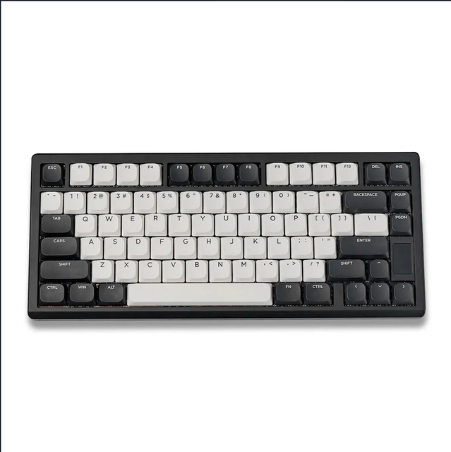 Online Shopping HK61 COMPACT 75% Wired Gasket Mechanical Keyboard 80 Keys Tri-Mode PBT Keycaps RGB Gaming Keyboard