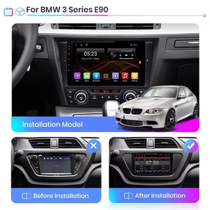 Autoradio GPS Android per BMW <span class=keywords><strong>Serie</strong></span> 3 E90 E91 E92 E93, Lettore Multimediale Video, Navigatore GPS, Lettore DVD 2 Din - Product Image 6