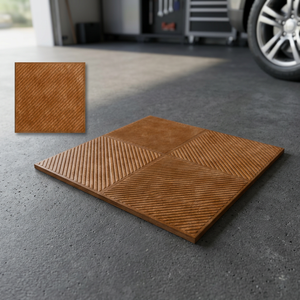 Carreaux de sol en porcelaine Vistaar White Design 400x400mm, résistants, antidérapants, résistants aux acides, pour extérieur - Product Image 4