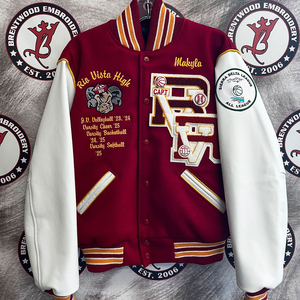 <span class=keywords><strong>Giacca</strong></span> Varsity Personalizzata DCY per Uomo, Nera e <span class=keywords><strong>Beige</strong></span>, con Maniche in <span class=keywords><strong>Pelle</strong></span>, Patch in Ciniglia, Bottoni a Scatto e Cappuccio Ricamato - Product Image 6