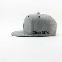 Gorra Snapback Deportiva Personalizada de 6 Paneles, 100% Algodón, con Letras Impresas en Relieve, Estilo Casual, Hip Hop, Moda Urbana, Ciclismo, Pesca, Deportes al Aire Libre