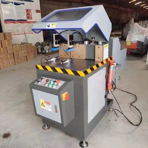 6 Meter Auto Voeden Enkele Hoofd Zag Machine Voor Aluminium Profiel 45 En 90 Graden Snijden