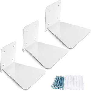 Étagère flottante invisible, organisateur de livres flottant, accessoires de rangement mural intérieur, étagères métalliques robustes pour livres - Product Image 2