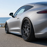 Jantes à rayons profonds multi-pièces noires Mforged, ajustement personnalisé, programme OEM ODM en gros pour les marques de rechange et de tuning