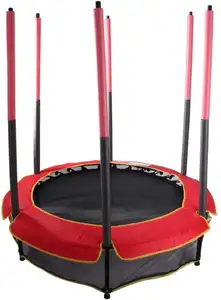 Good Quality 4.5FT Springfree Mini Trampoline With Enclosure Round Cheap Trampoline Indoor Trampoline For Kids