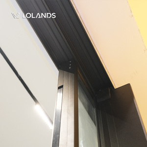 <span class=keywords><strong>Puerta</strong></span> <span class=keywords><strong>Corredera</strong></span> de Vidrio Templado Doble de Alta Resistencia y Diseño Moderno, Resistente al Agua, para Cocina, Interior y Jardín - Product Image 5