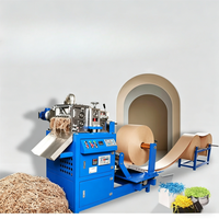 Machine à gaufrer le papier plissé pour boîtes cadeaux, déchiqueteuse automatique de papier froissé pour la fabrication de rembourrage d'emballages cadeaux