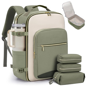 Sac à dos de voyage pour <span class=keywords><strong>avion</strong></span>, sac à bagages extensible, sac de week-end pour affaires - Product Image 1