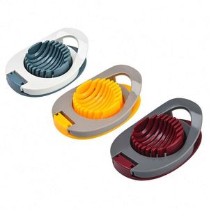 Modern <b>Kitchen</b> <b>Accessories</b> Stainless Steel Wire Egg Snipper and Quail Boiled Egg Divider 8 Blades Manual Kiwi Fruit Cutter - Product Image 2
