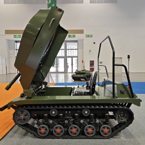 Veicolo Cingolato Personale per Tutti i Terreni, Mini Carro Armato ATV Guidabile con Funzione Paintball, Mini Carri Armati per Adulti per Esterni - Product Image 1